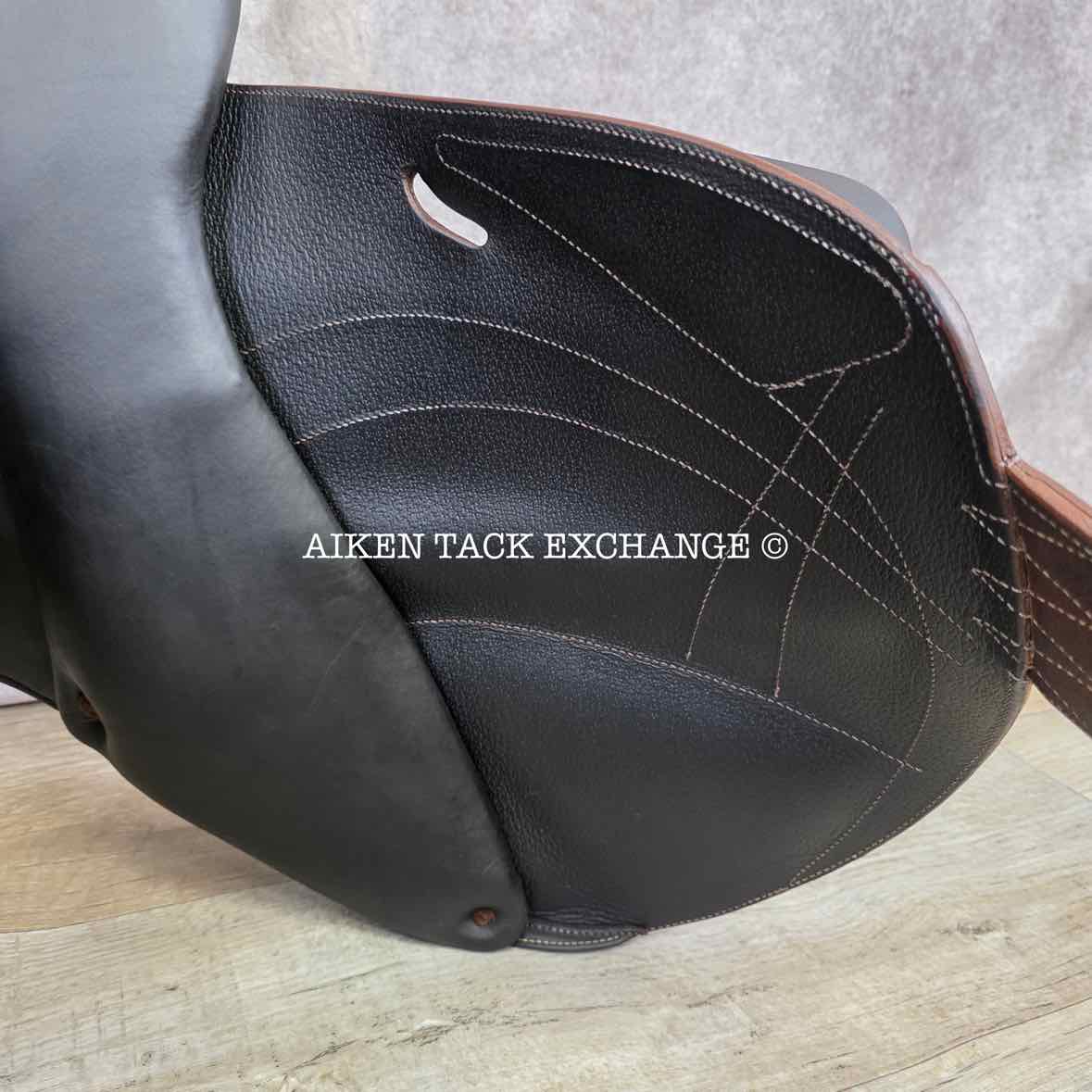 2023 Arion Atlas Cross Country Monoflap Jump Saddle, 17.5" Seat - 2C Flap, Medium Tree, Foam Panels, Buffalo Leather