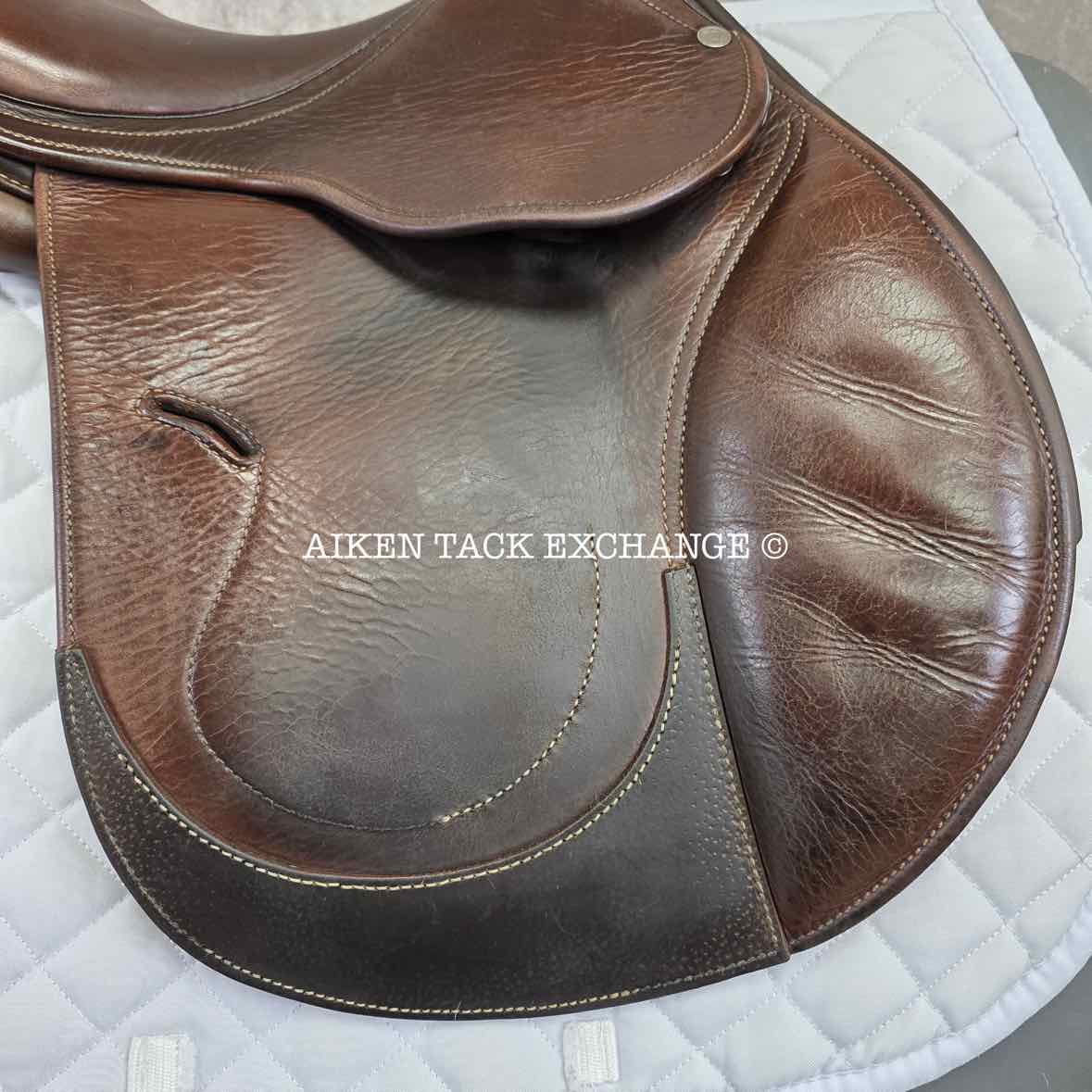 2014 Antares Pony Close Contact Jump Saddle, 15.5" Seat - 00D Flap, MW Tree, Foam Panels, Buffalo Leather