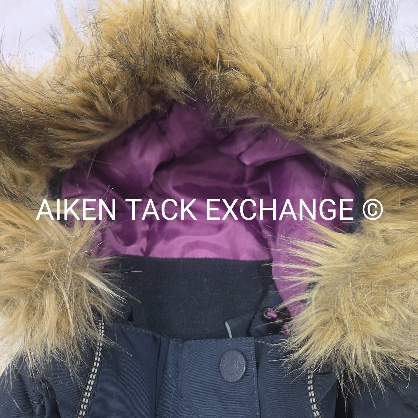 Dover Saddlery Fleece Lined Heavy Winter Jacket, Size Large