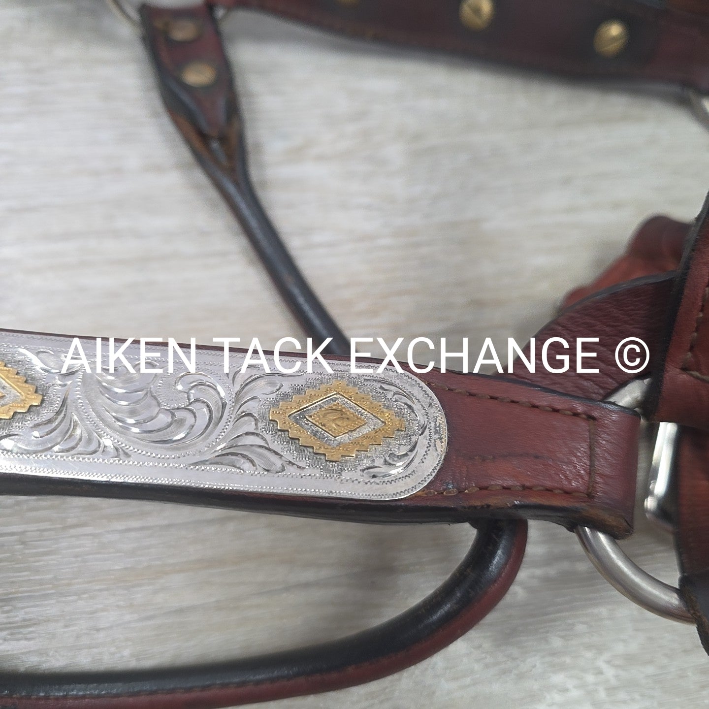 Kathy's Show Equipment Western Show Halter, Size Full