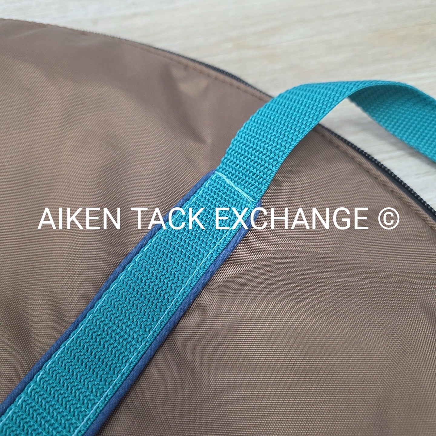 Fleece Lined Saddle Cover Carry Bag, Missing Strap & Has Custom Embroidery