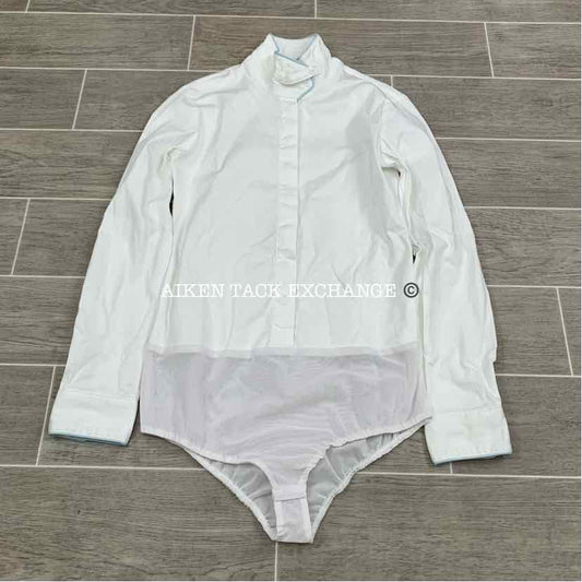 KAKI Bodysuit Show Shirt, Size 14
