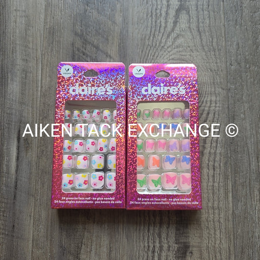 Claire's Press-On Nails (2 Sets) - 24 Count Each (48 Total)