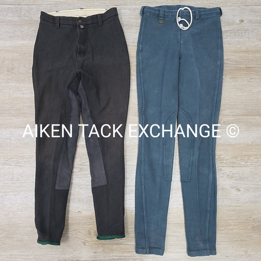 BARGAIN BUNDLE: Devon-Aire Full Seat & On Course Knee Patch Breeches, Size 26