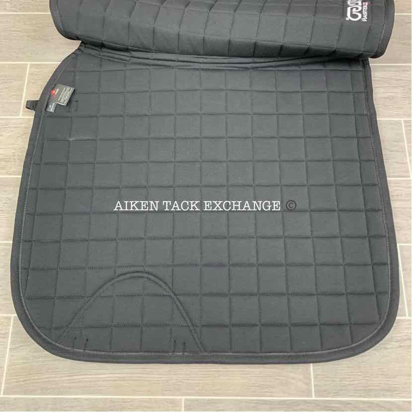 Catago FIR-Tech (Far Infrared Rays) Dressage Saddle Pad, White, Brand New