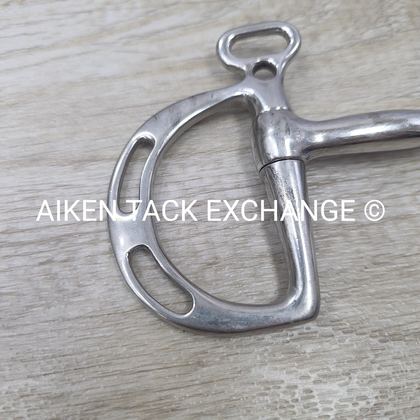 State Line Tack Single Joint Uxeter Kimberwick 5" (No Hooks & Chain)