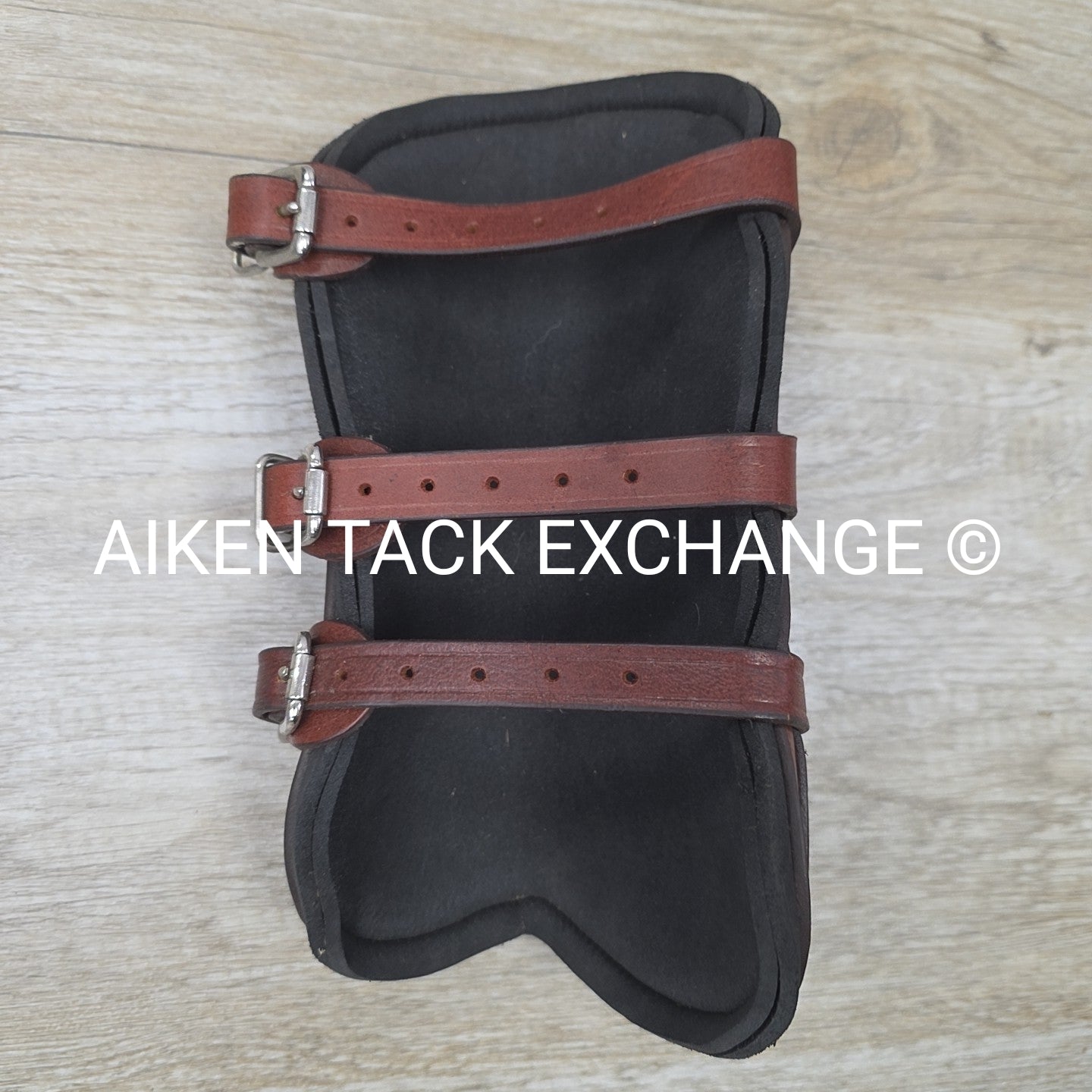 Derby Originals Leather Front & Hind Boot Set, Neoprene Lined, Brown, Size Full