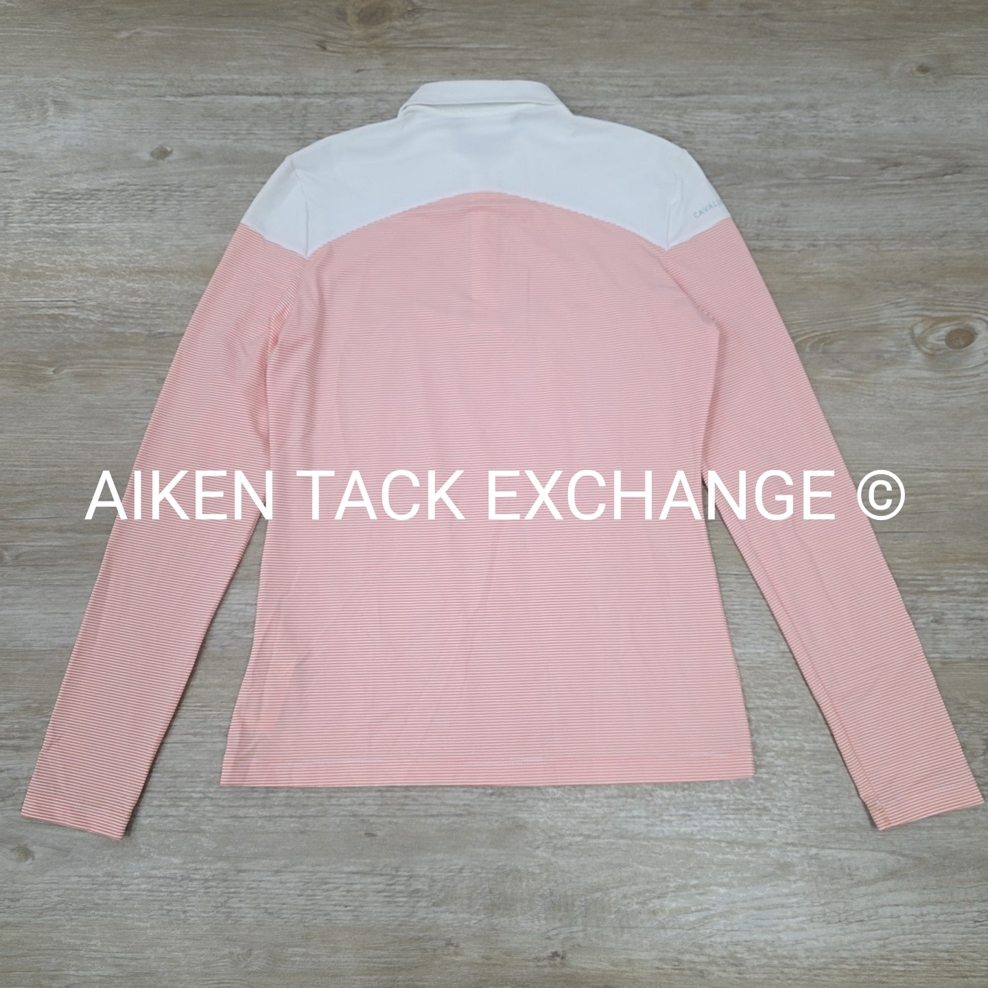 Cavalleria Toscana Long Sleeve Polo Top, Size Small