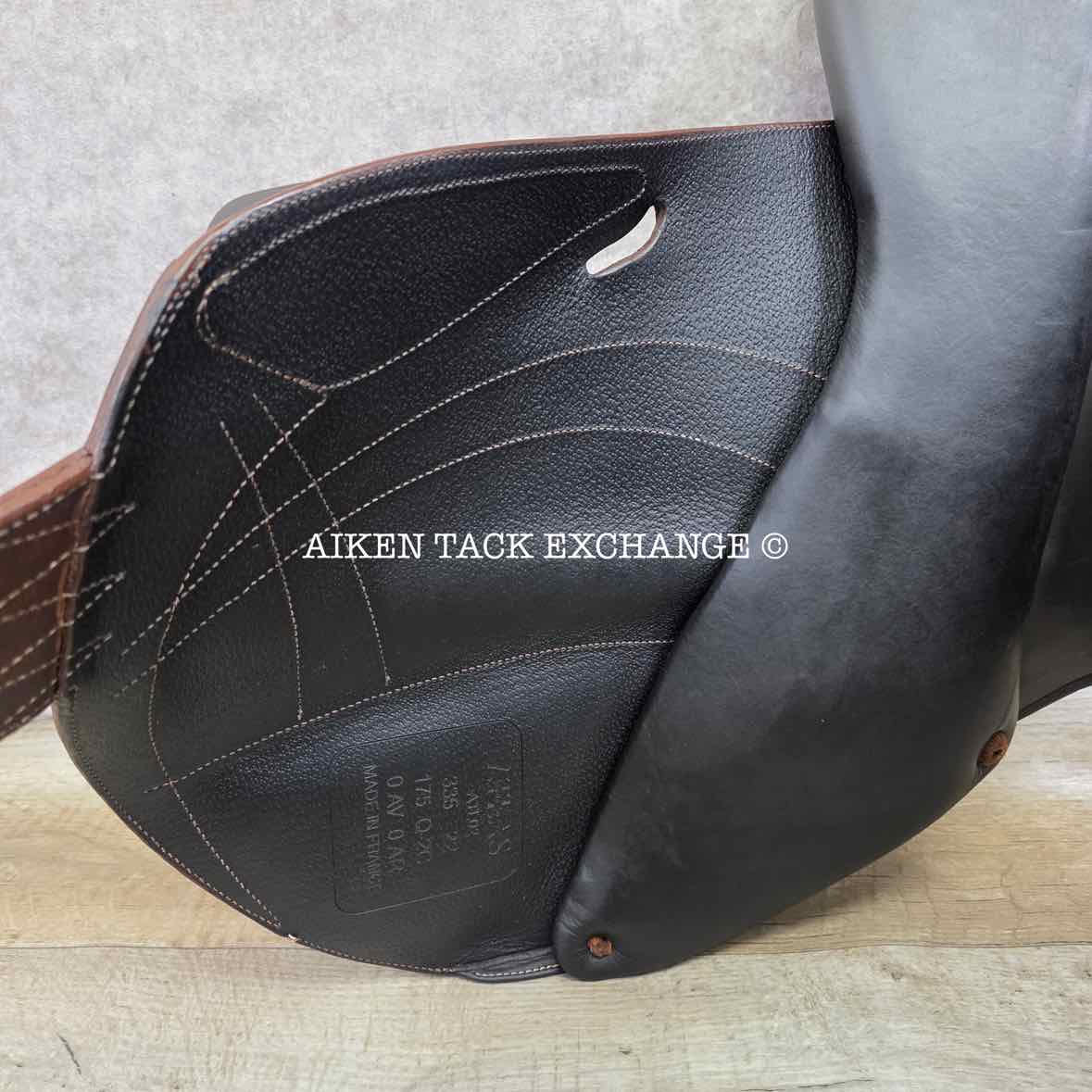 2023 Arion Atlas Cross Country Monoflap Jump Saddle, 17.5" Seat - 2C Flap, Medium Tree, Foam Panels, Buffalo Leather