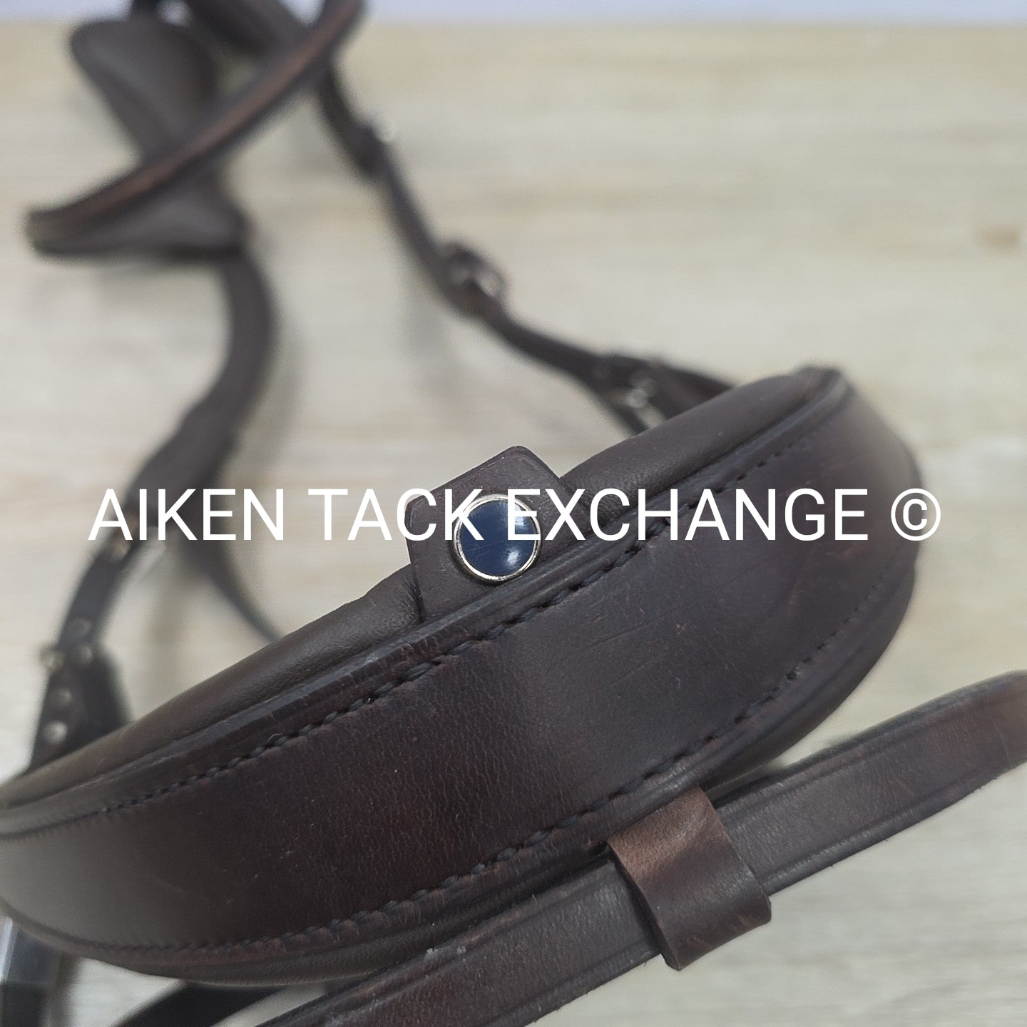 Stubben Slide & Lock Freedom II Bridle, No Reins, Brown, Size Full