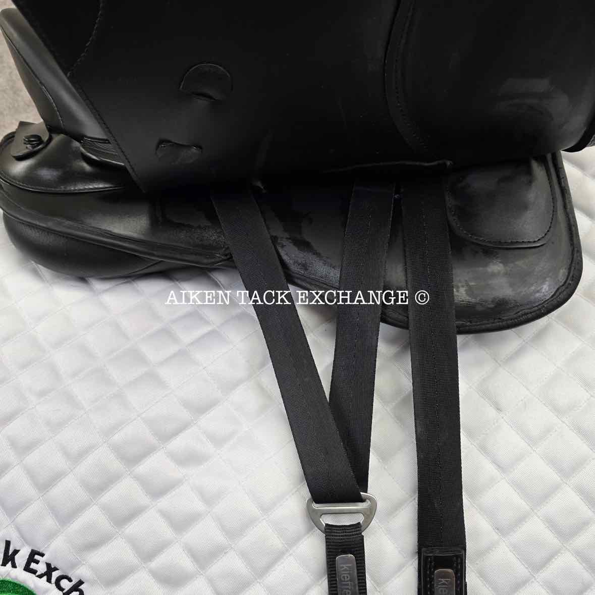 Kieffer Brugge Dressage Saddle, 18" Seat, Medium Tree