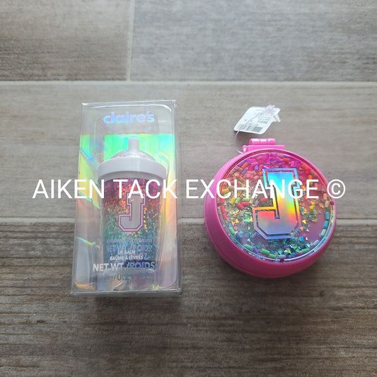 Claire's Lip Balm & Brush - Letter J