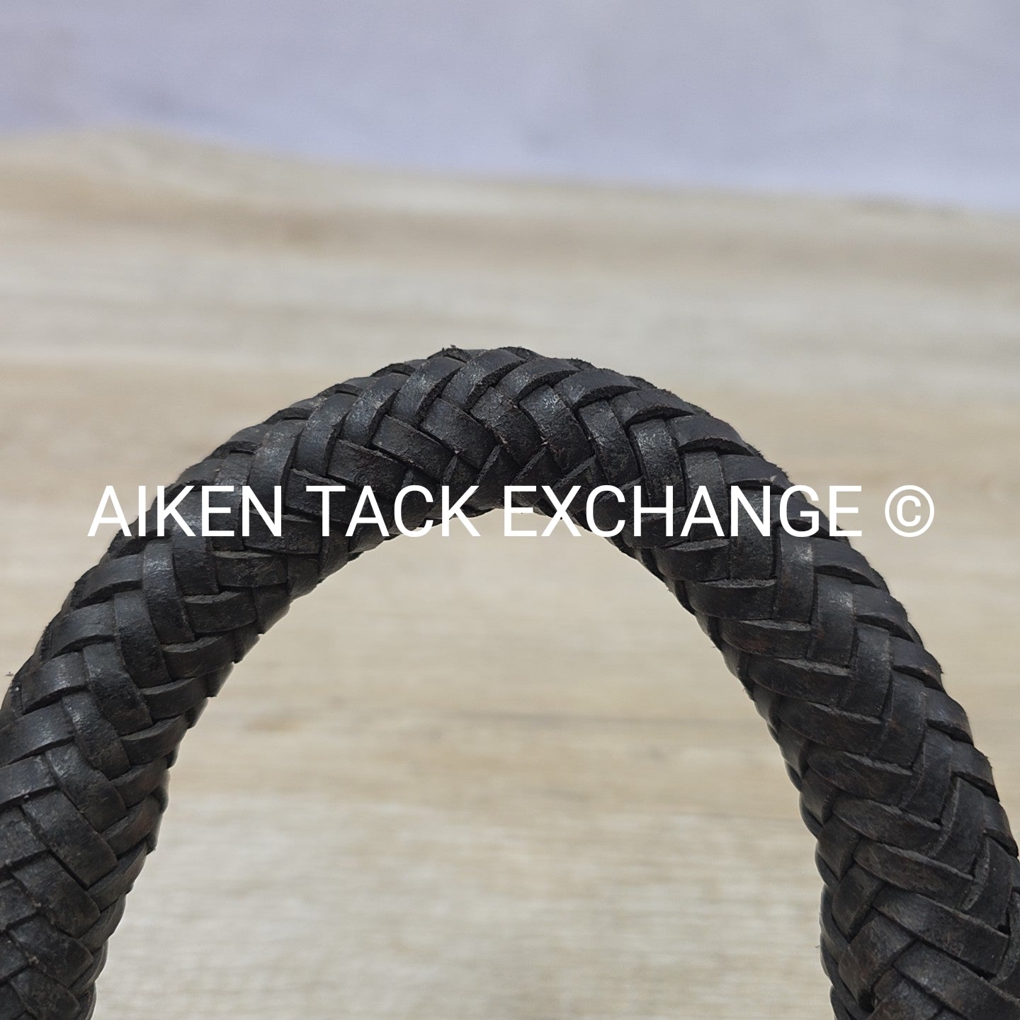 Mechanical Hackamore with Braided Nose