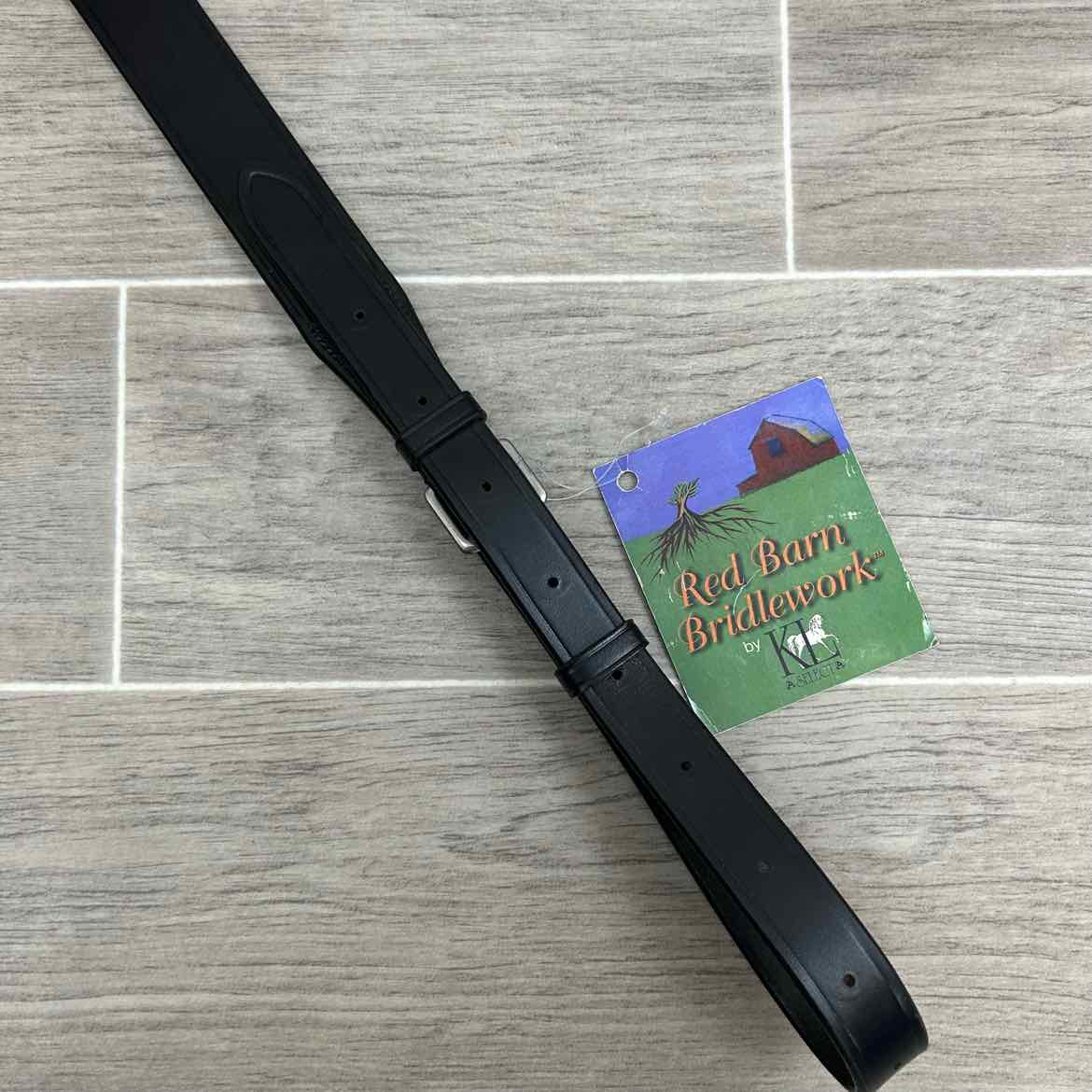 KL Select Red Barn Vienna Side Reins, Black, Brand New