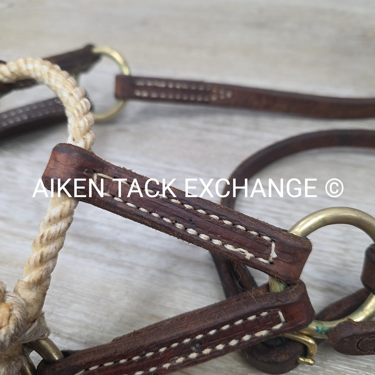 Warren Davis Bitless Bridle with Matching Split Reins