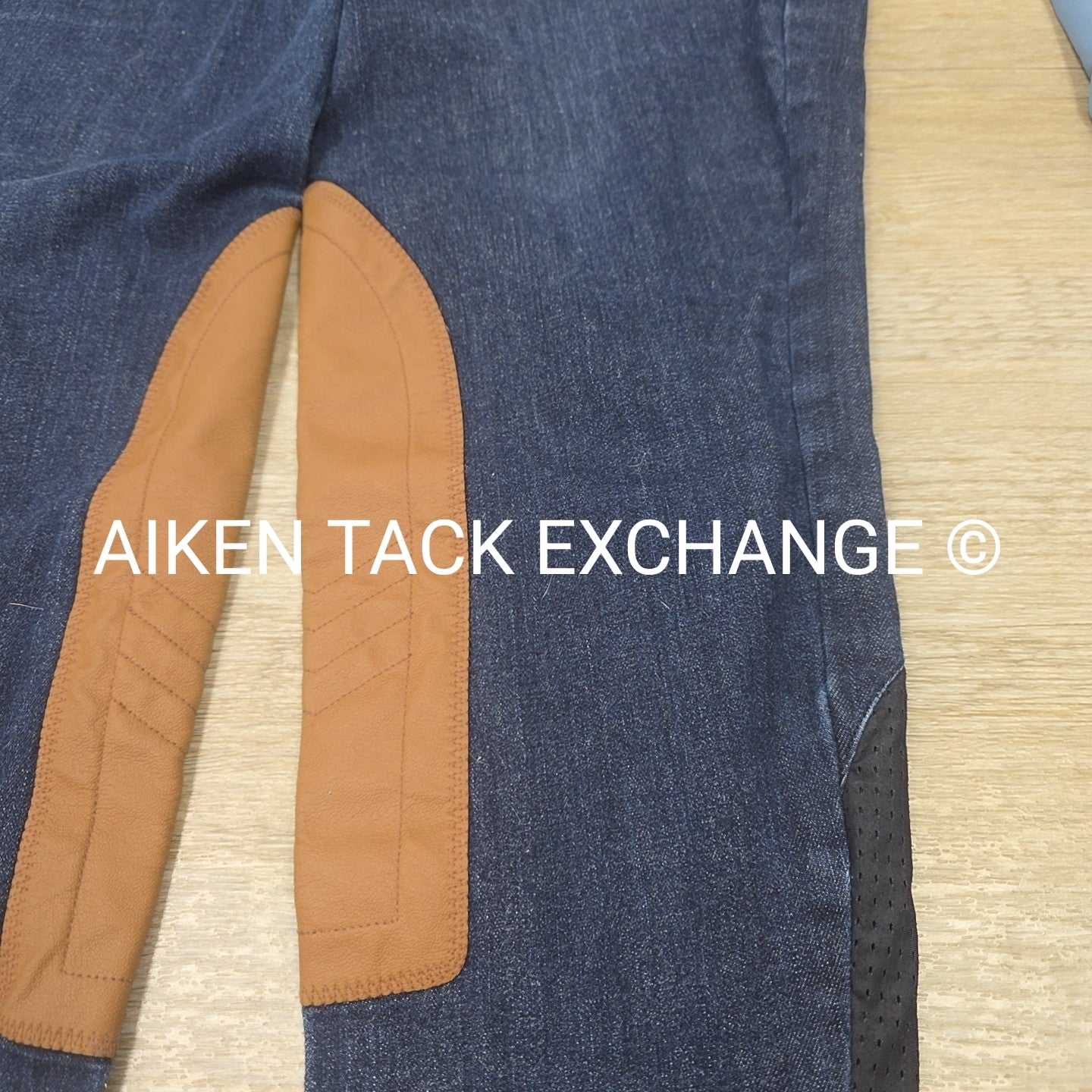 BARGAIN BUNDLE: Kerrits Icefil Tights & Knee Patch Denim Breeches, Size X-Large
