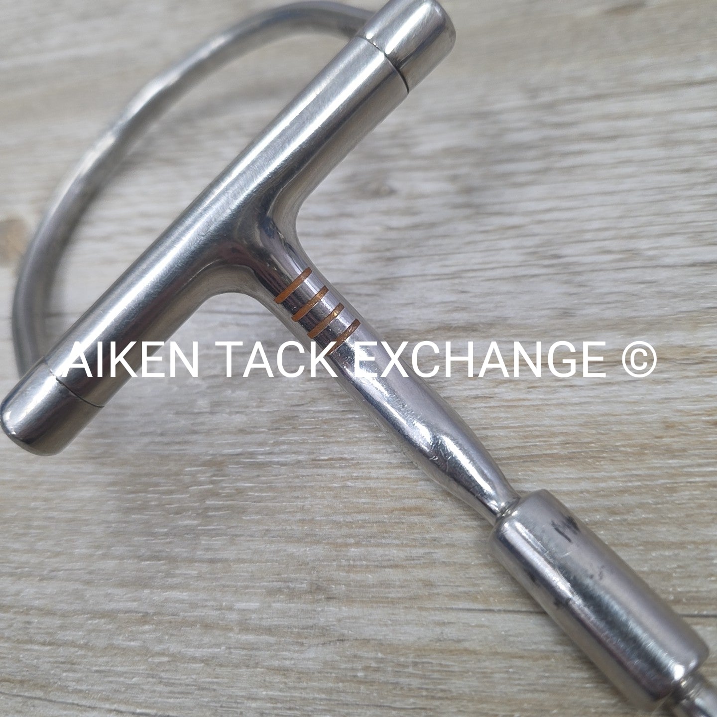 Myler English Dee without Hooks and Comfort Snaffle Wide Barrel MB 02 5"