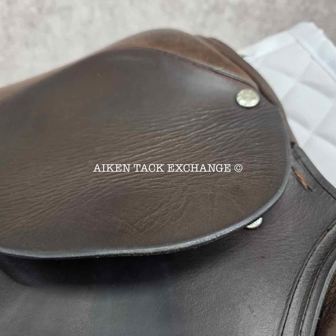 **SOLD** Berney Brothers GP All Purpose Saddle, 18" Seat, Wide Tree, Wool Flocked Panels