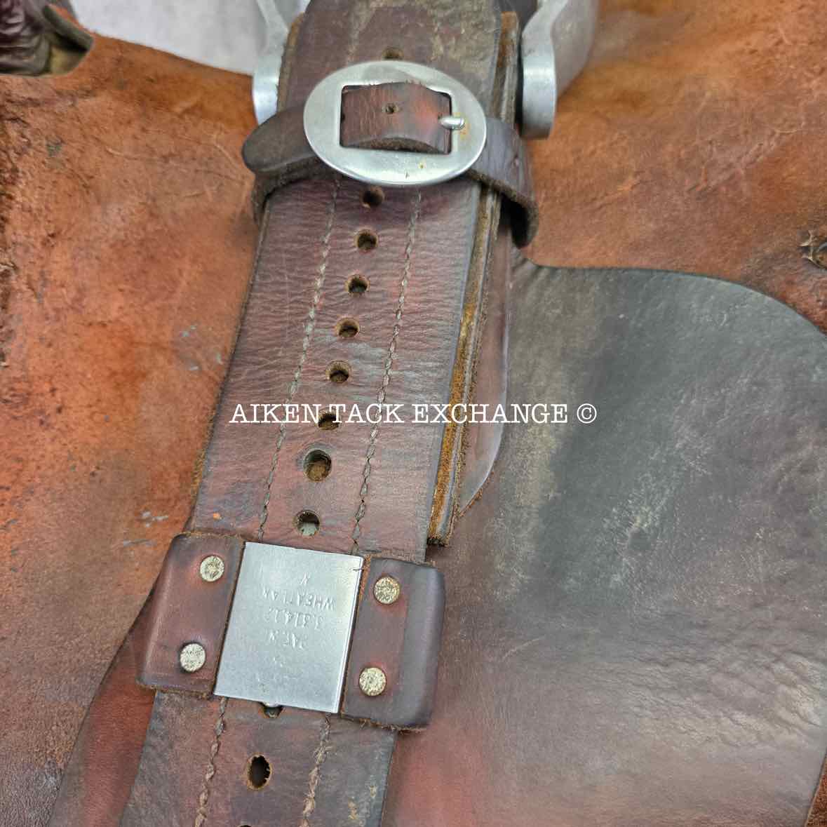 2011 Reinsman X-Series 4874-2-DG Working Cow Horse Cutter Western Saddle, 16" Seat, Regular Tree - Semi QH Bars