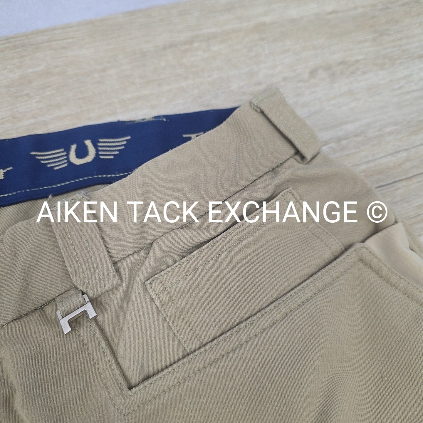 TuffRider Silicone Grip Knee Patch Breeches, Size 32