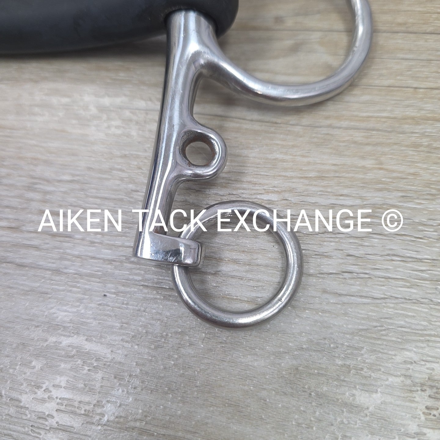 Korsteel Mullen Mouth Rubber Pelham Bit 5"