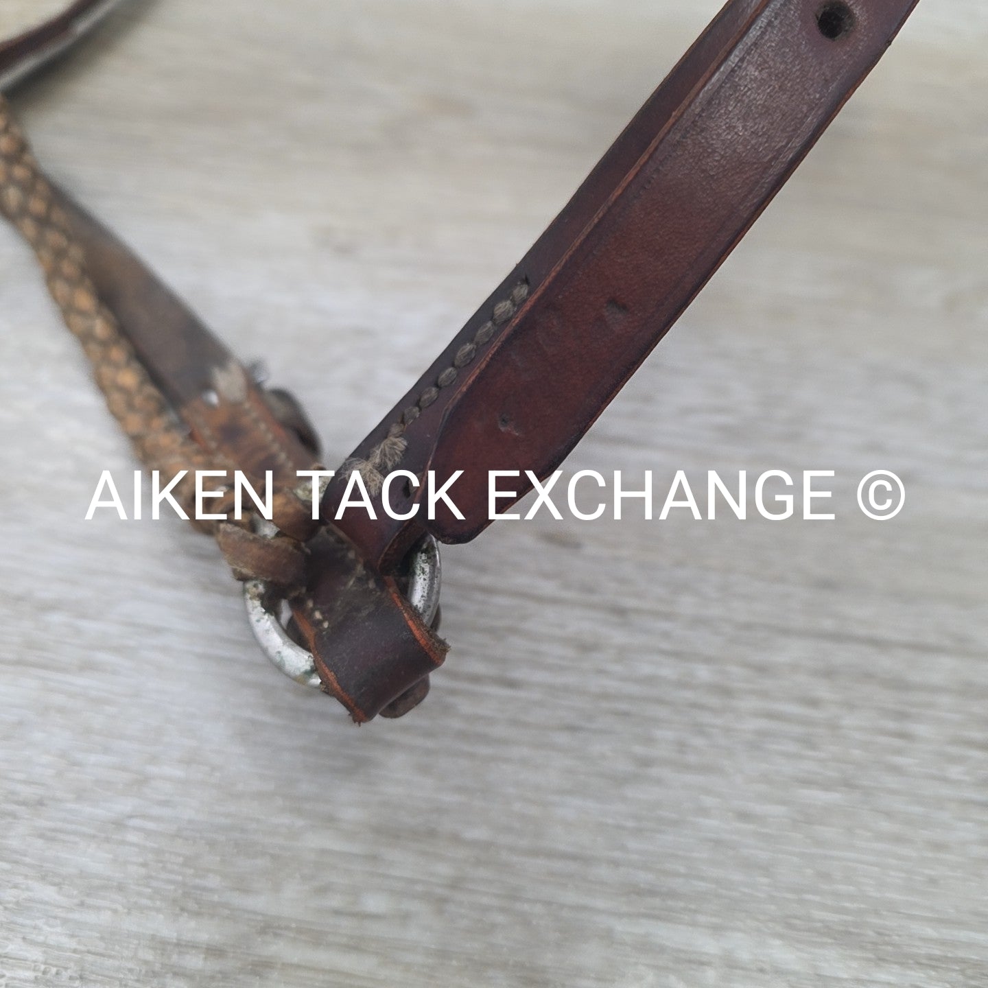 BARGAIN BUNDLE: 2 Round Braided Rawhide Drop Nosebands