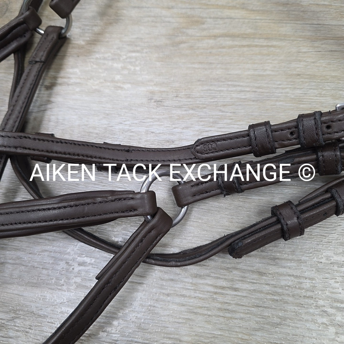 Synthetic Figure 8 Bridle, No Reins, Brown, Size Cob