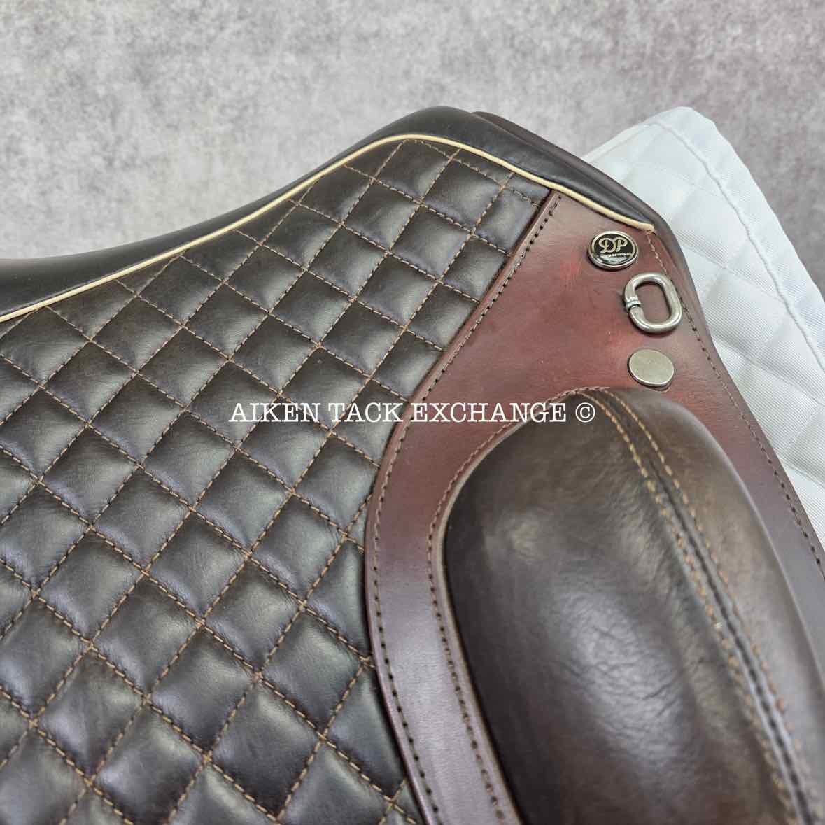 DP 3220DL Bolero Deluxe Dressage Saddle, 18" Seat, Ultra-Flex Tree - Adjustable Gullet, Wool Flocked Panels