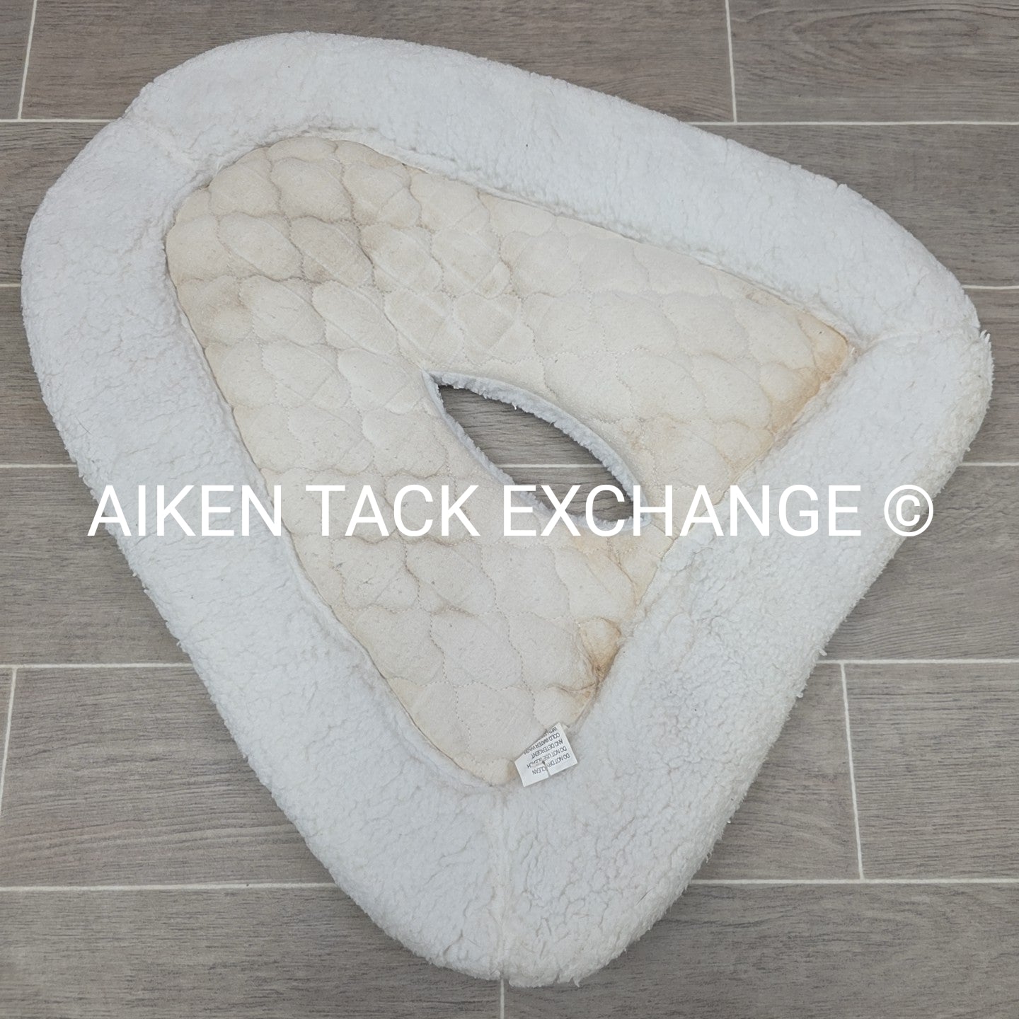 Quilted Fleece Wither Relief Half Pad