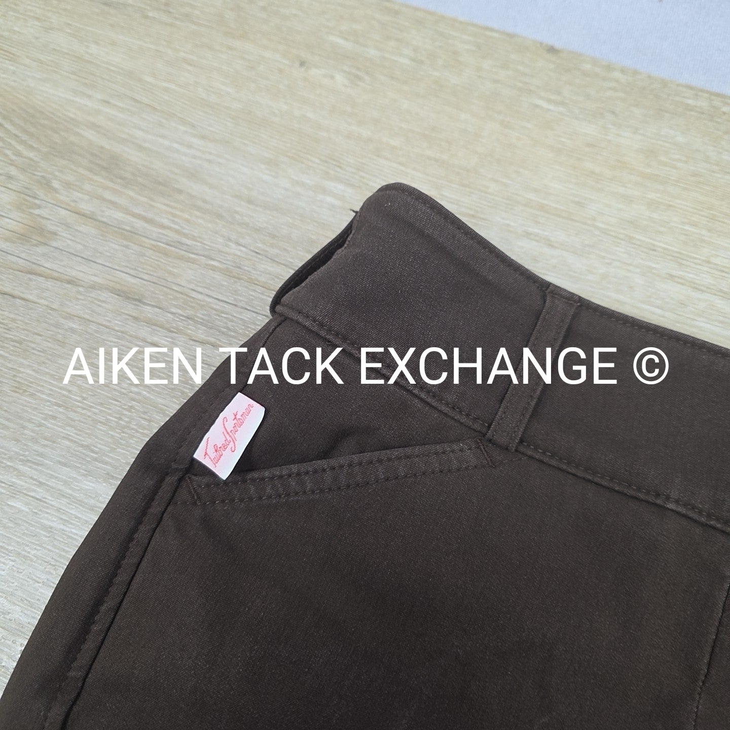 Tailored Sportsman Trophy Hunter Knee Patch Breeches, Size 24