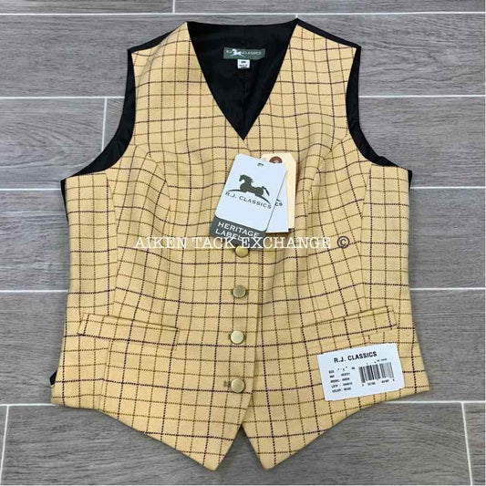 RJ Classics Aiken Hunt Vest, Size 2 R