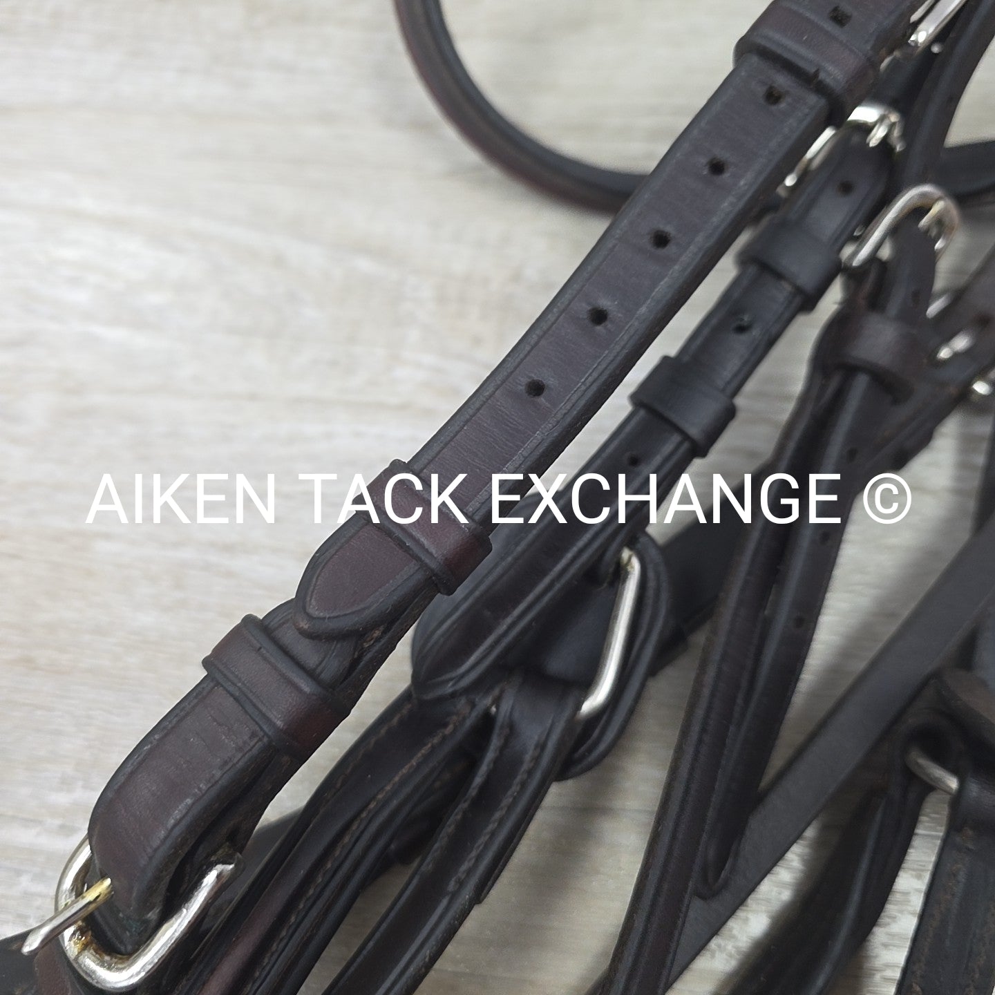 Vespucci Figure 8 Bridle, No Reins, Brown, Size Full