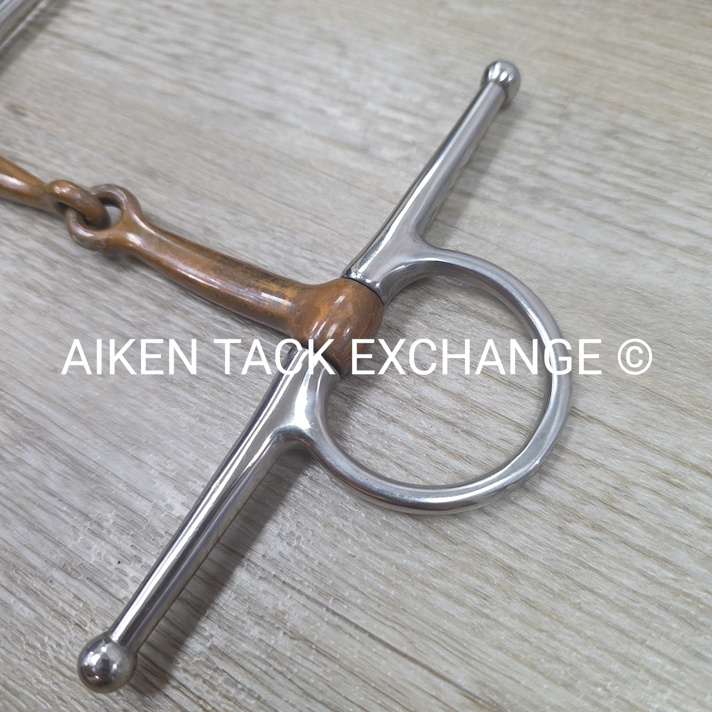 Korsteel Copper Single Joint Full Cheek Bit 5.5"