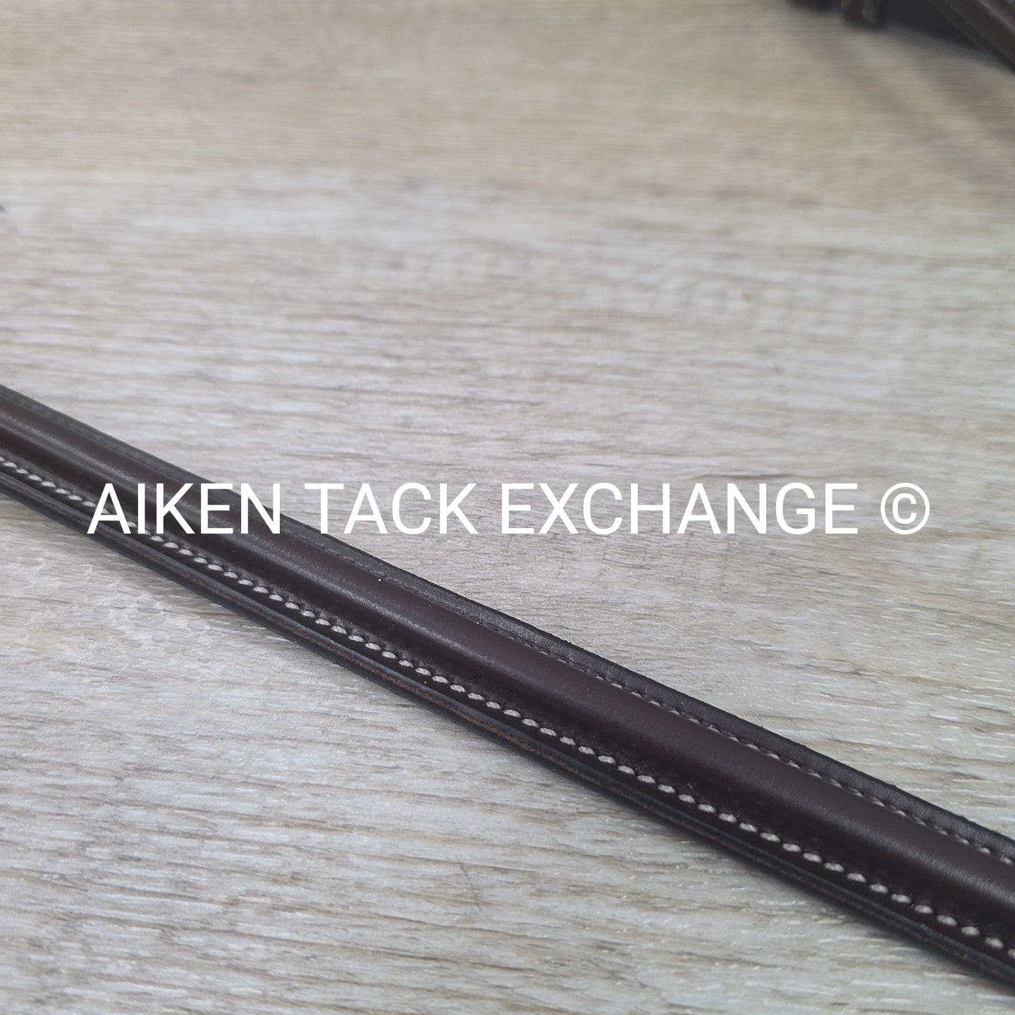 KL Select Red Barn Raised Fancy Stitch Standing Martingale, Size Cob