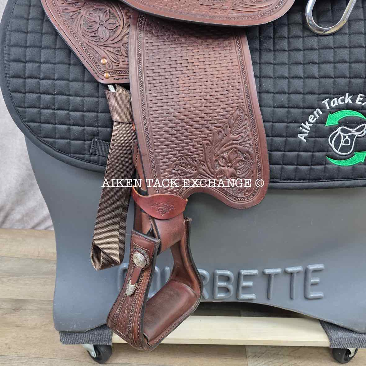 2017 Foxtrot USA Harmony Western Dressage Saddle, 16" Seat, Semi-Wide Tree