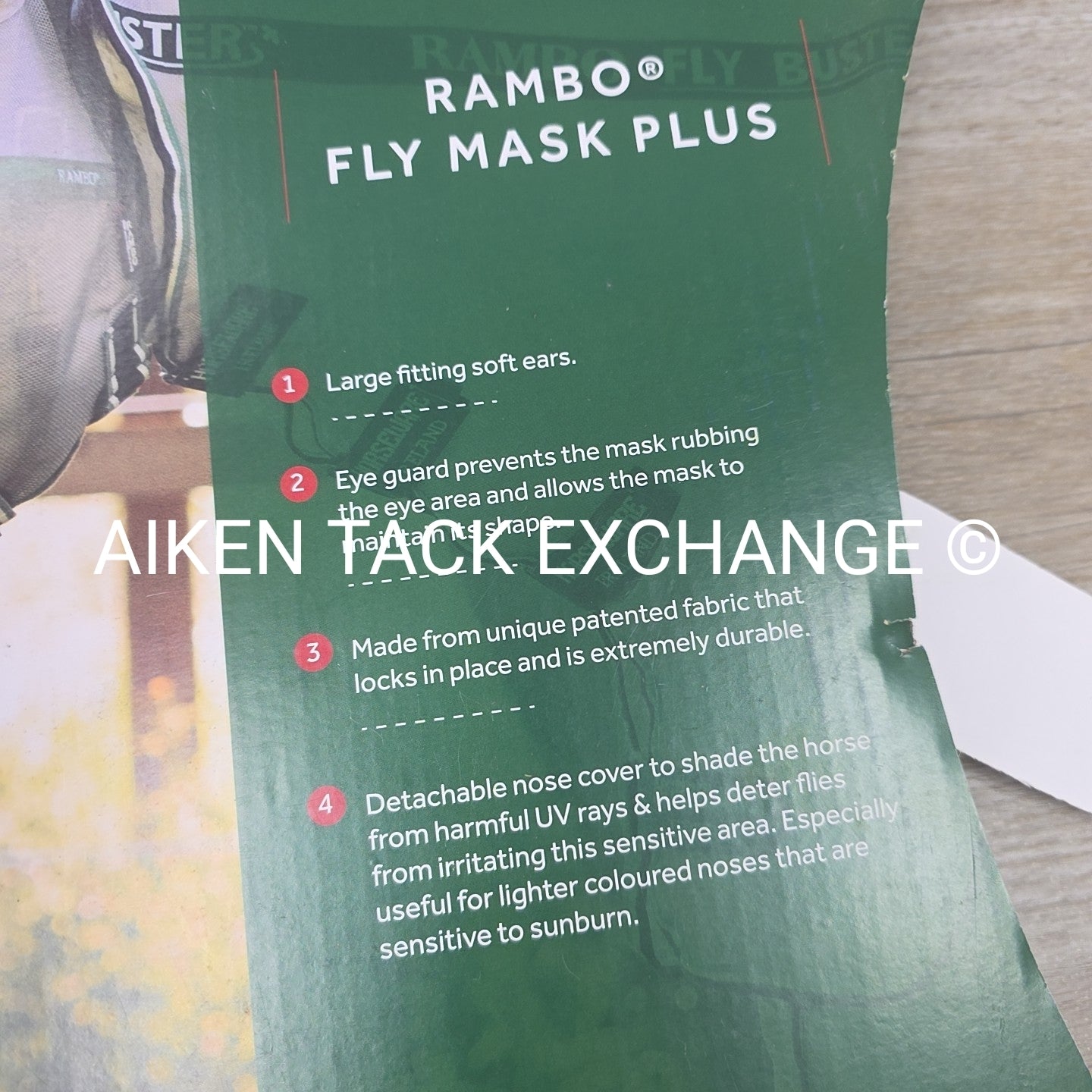 Horseware Rambo Fly Mask Plus, Size Cob