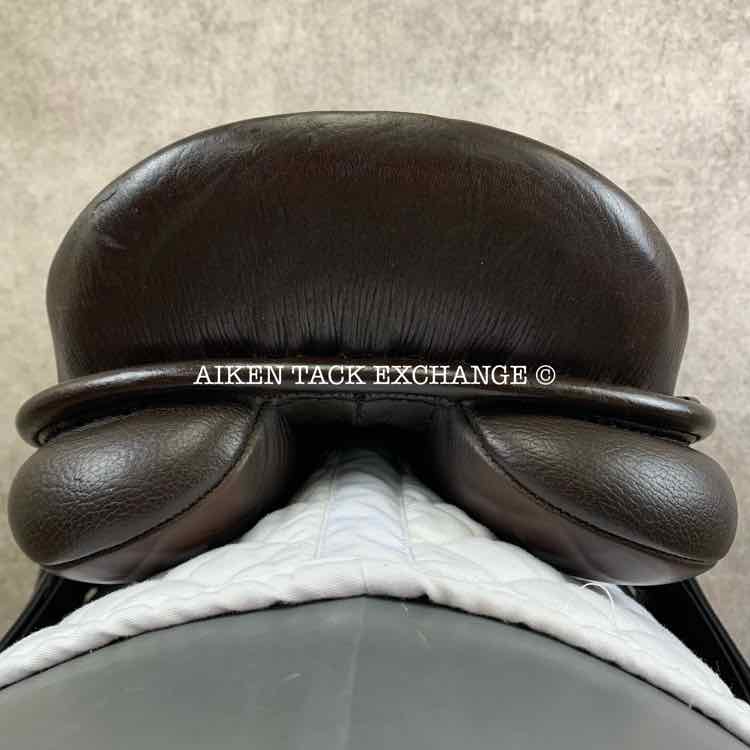 **SOLD** 1998 Schleese JES Dressage Saddle, 17" Seat, Wide Tree, Wool Flocked Panels
