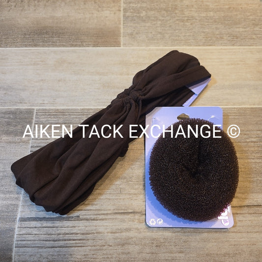 Claire's Hair Bundle - 1 Large Donut, 1 Headband