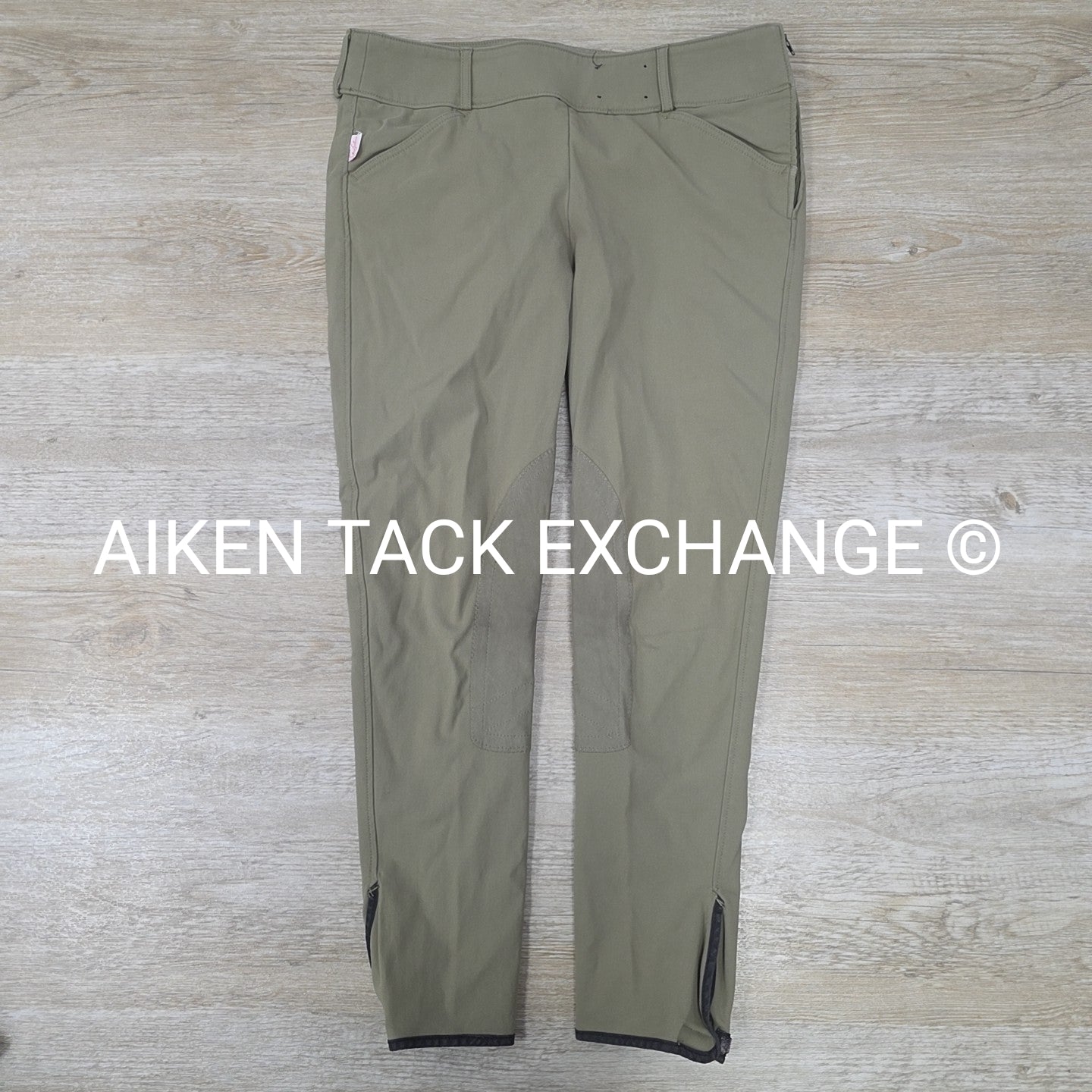 Tailored Sportsman Side Zip Trophy Hunter Knee Patch Breeches, Women's 32