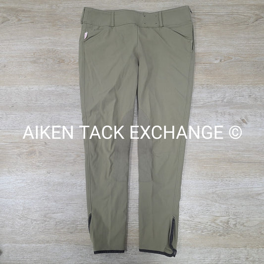 Tailored Sportsman Side Zip Trophy Hunter Knee Patch Breeches, Women's 32