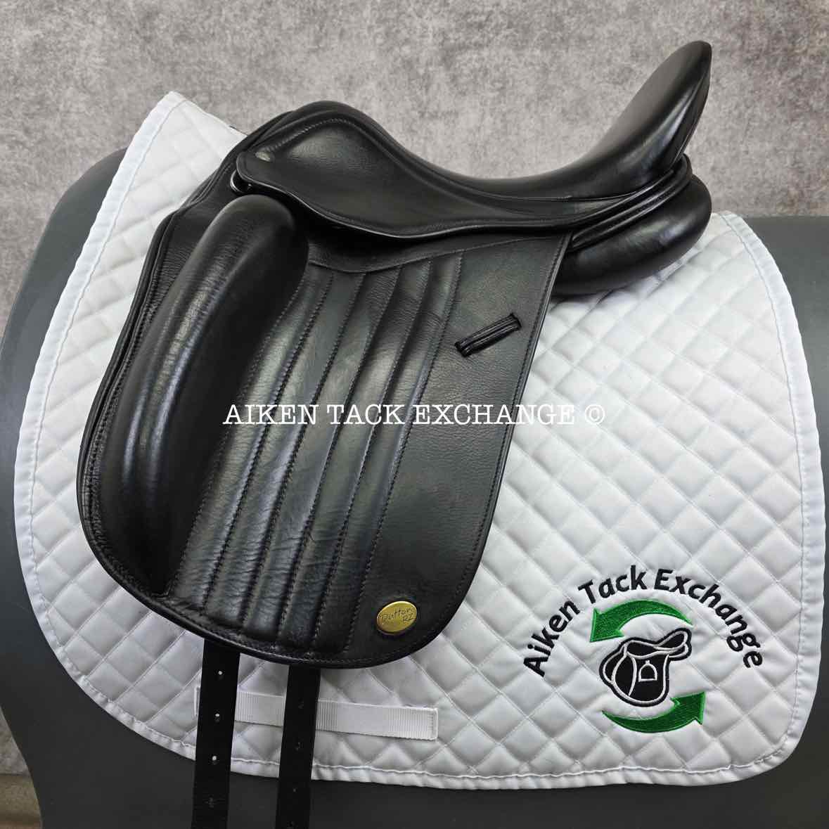 2011 Wise Equestrian Dutton RZ Monoflap Dressage Saddle, 17" Seat, Adjustable Tree - Changeable Gullet, Foam Panels