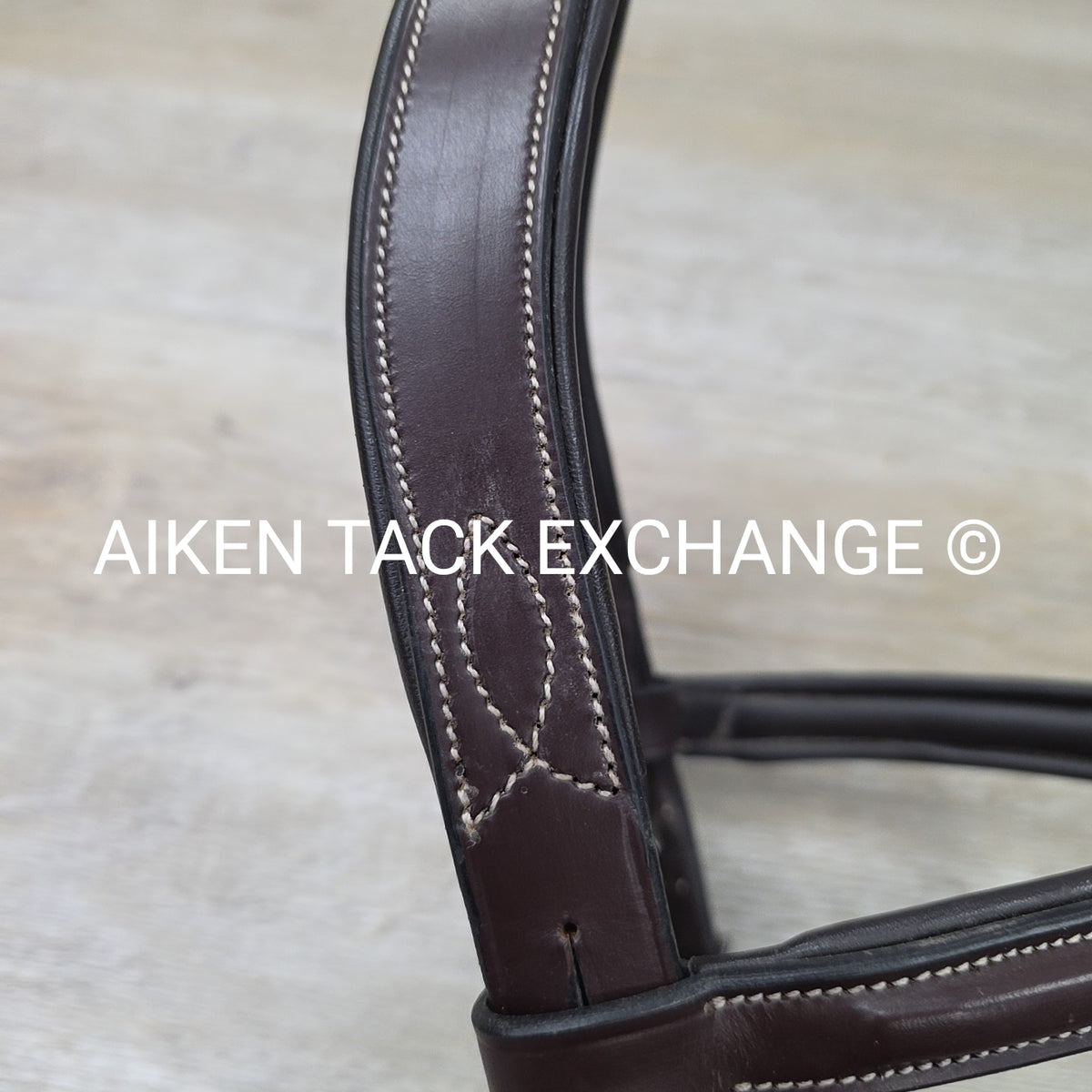 KL Select Black Oak Tupelo Bridle with Matching Laced Reins, Brown, Size Full