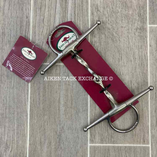 Kangaroo John Dewsbury Single Jointed Slow Twist Full Cheek Bit 5.5"