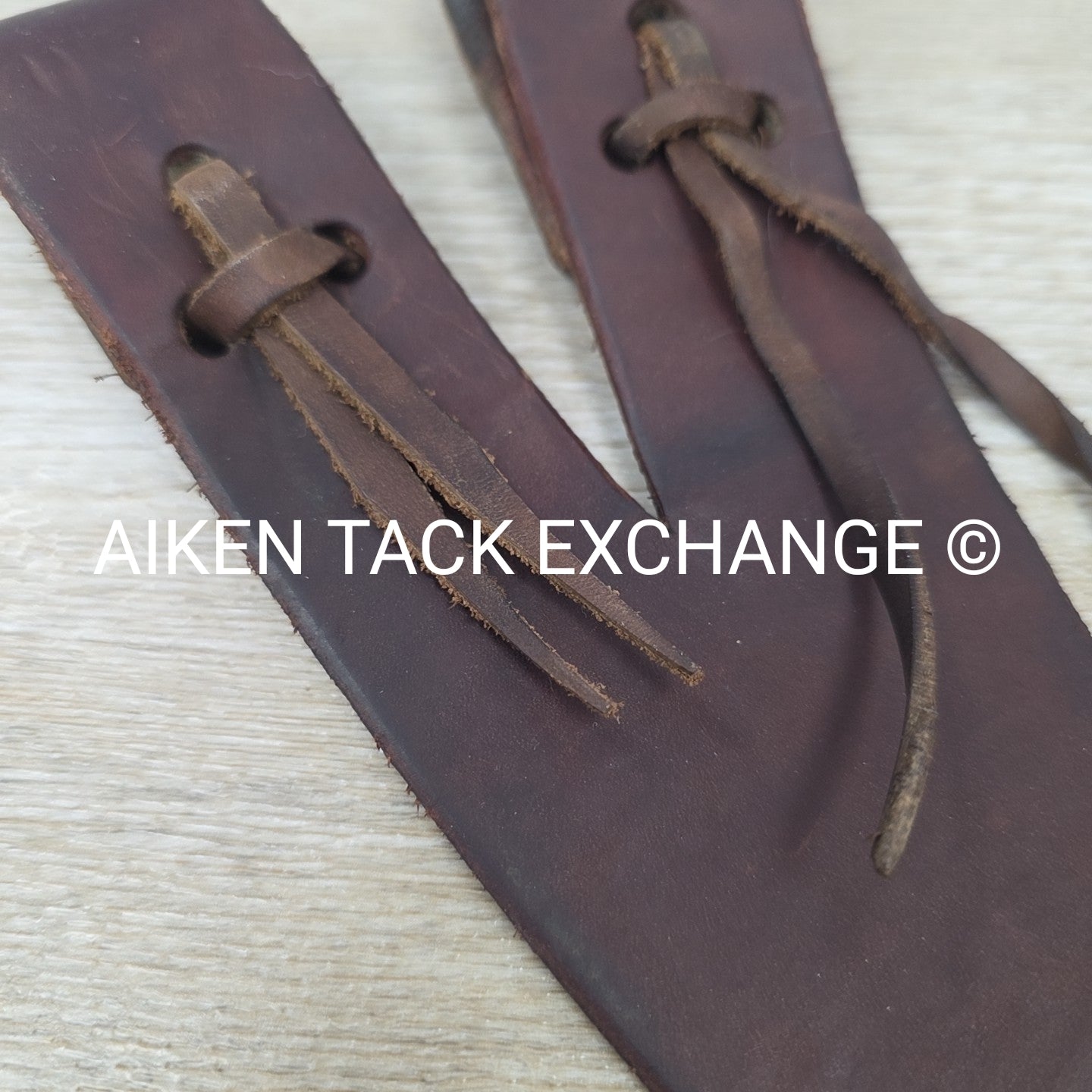 Y-Shaped Leather Off Billet, Brown