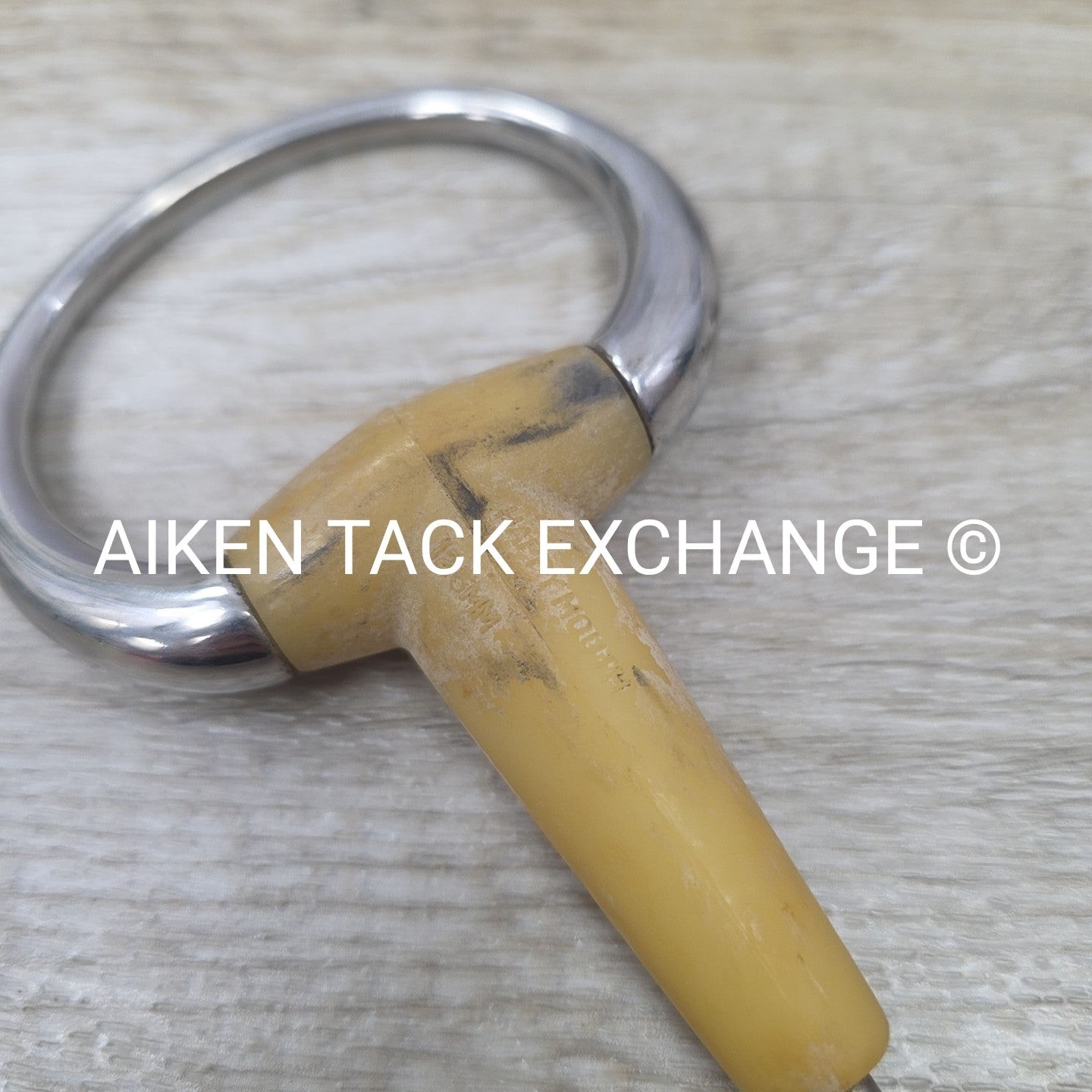 Happy Mouth Single Joint Eggbutt Bit 5" (Has Chew Marks)