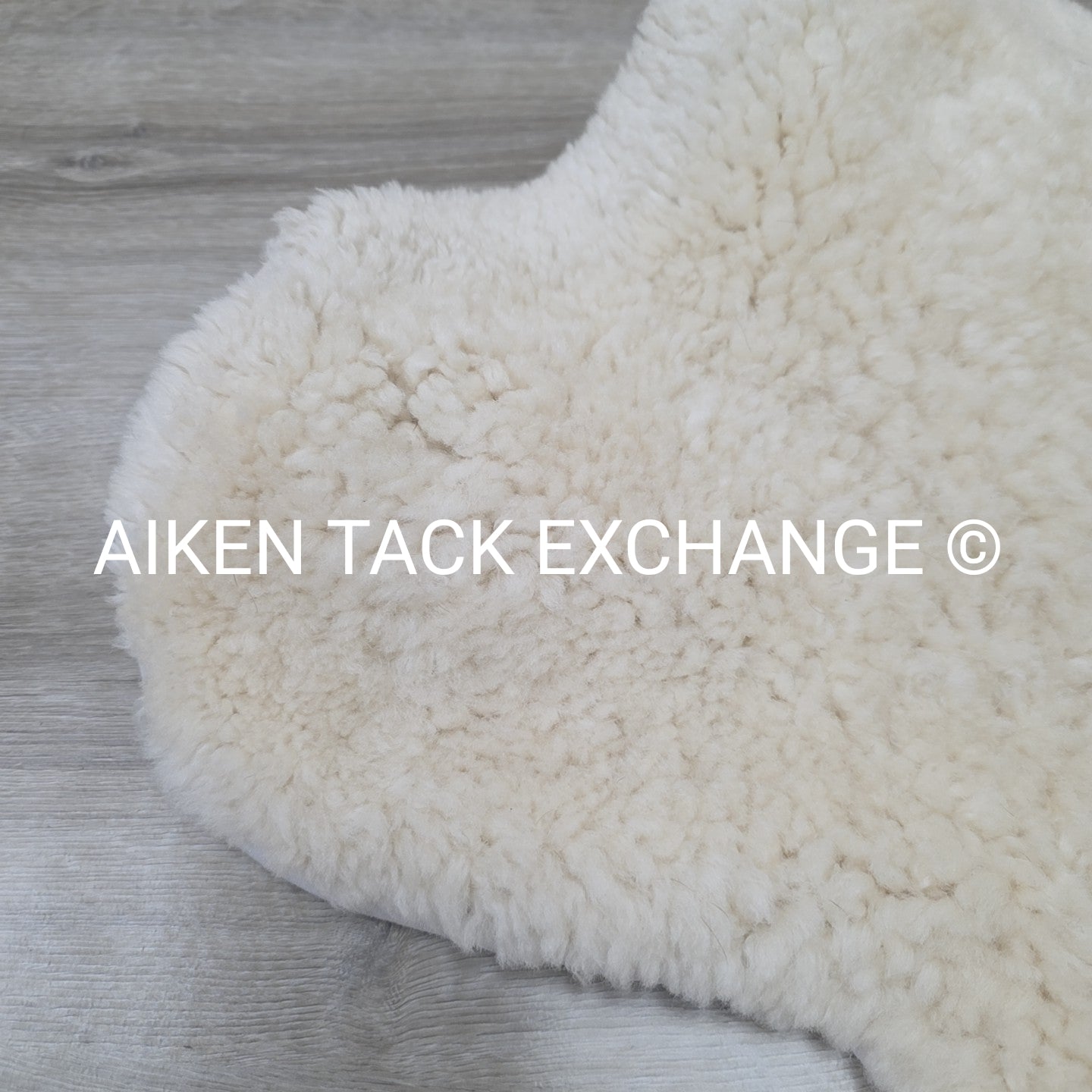Fleeceworks Sheepskin Classic Original Half Pad with Rolled Edge, Pony