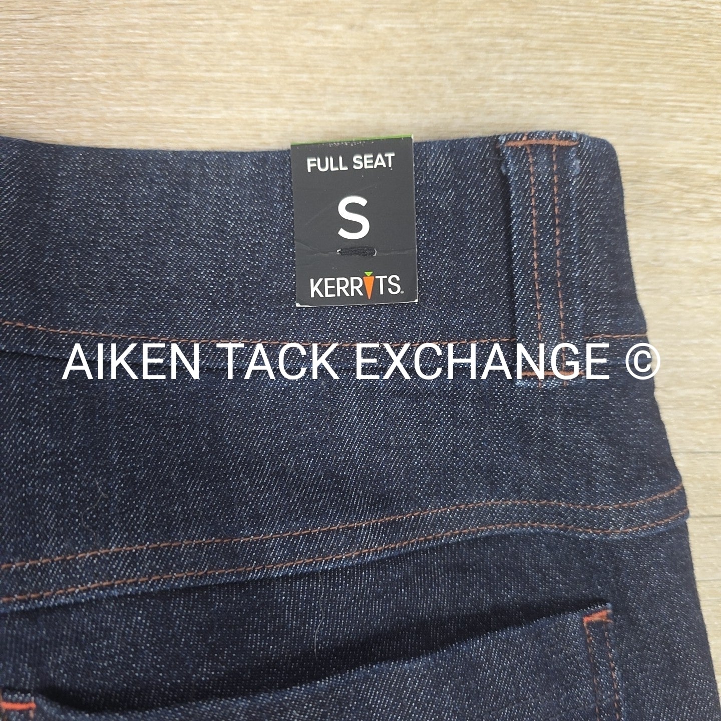 Kerrits Stretch Denim Full Seat Breeches, Size Small