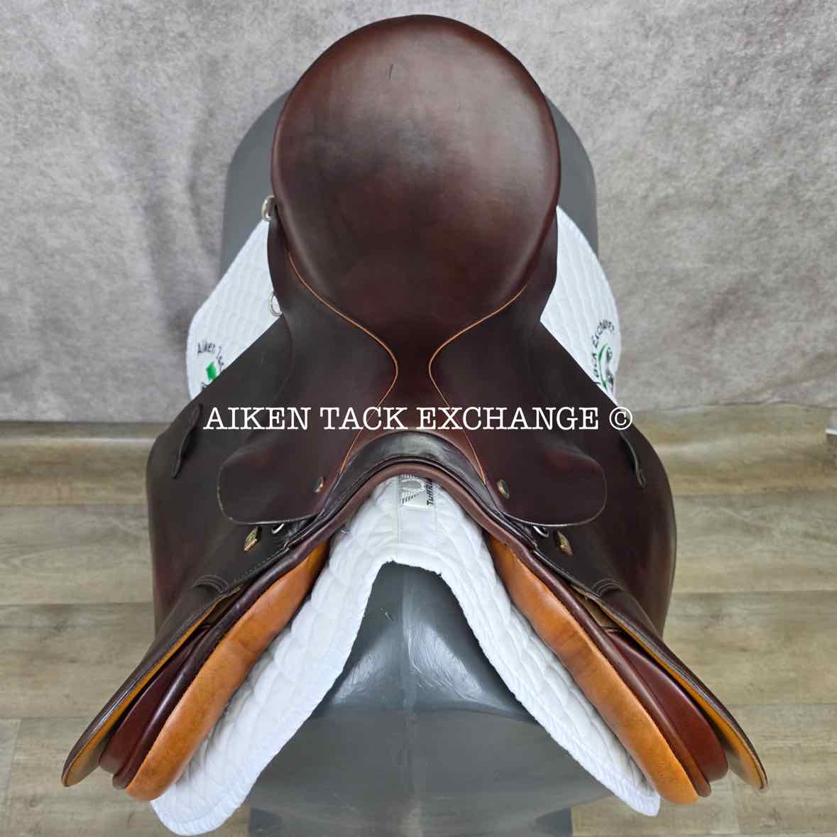 **SOLD** Stubben Siegfried Extra All Purpose Jump Saddle, 18.5" Seat, 30cm Tree - MW, Wool Flocked Panels