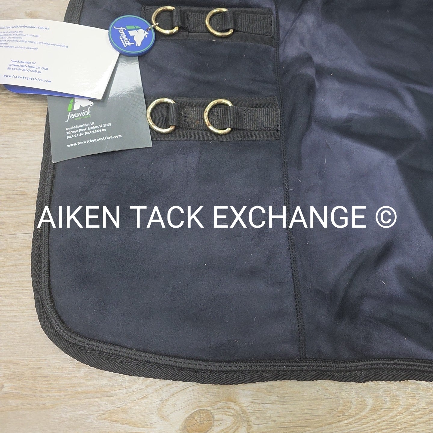 Fenwick Equestrian EquSuede Performance Cooler, Black, 86"