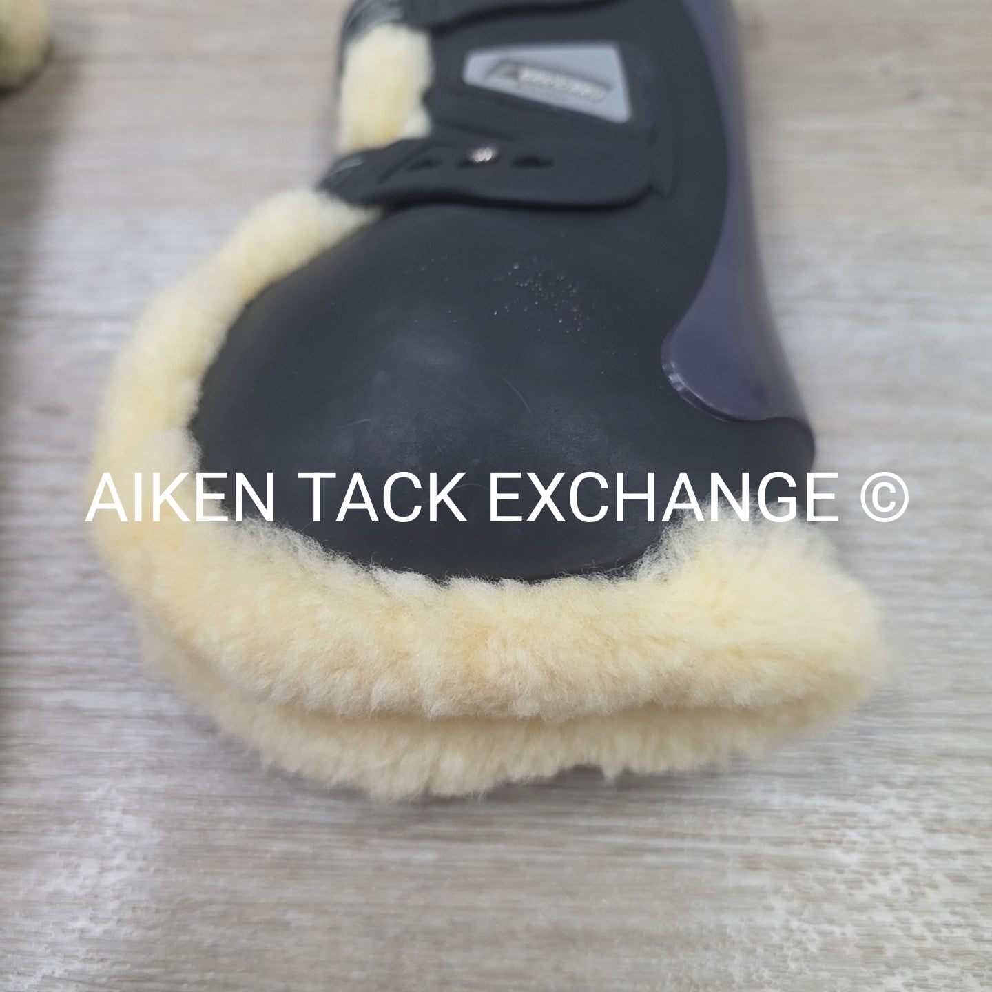 Veredus Nero Line Grand Prix Baloubet Sheepskin Tendon Boots, Size Large